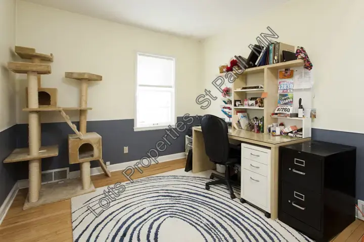 Alternate view of the main-floor east bedroom at 1444 Alameda